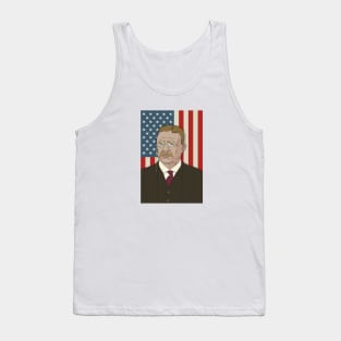 Theodore Roosevelt Campaign Poster _ Ready Tank Top